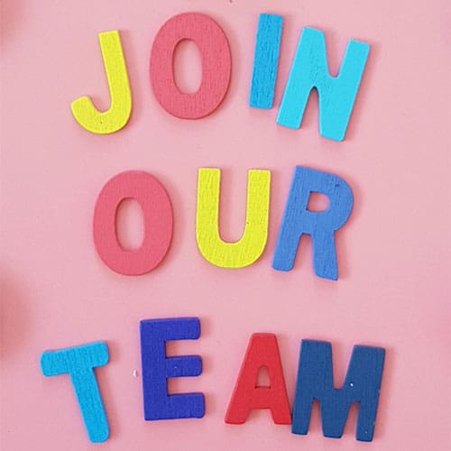 Join our team now